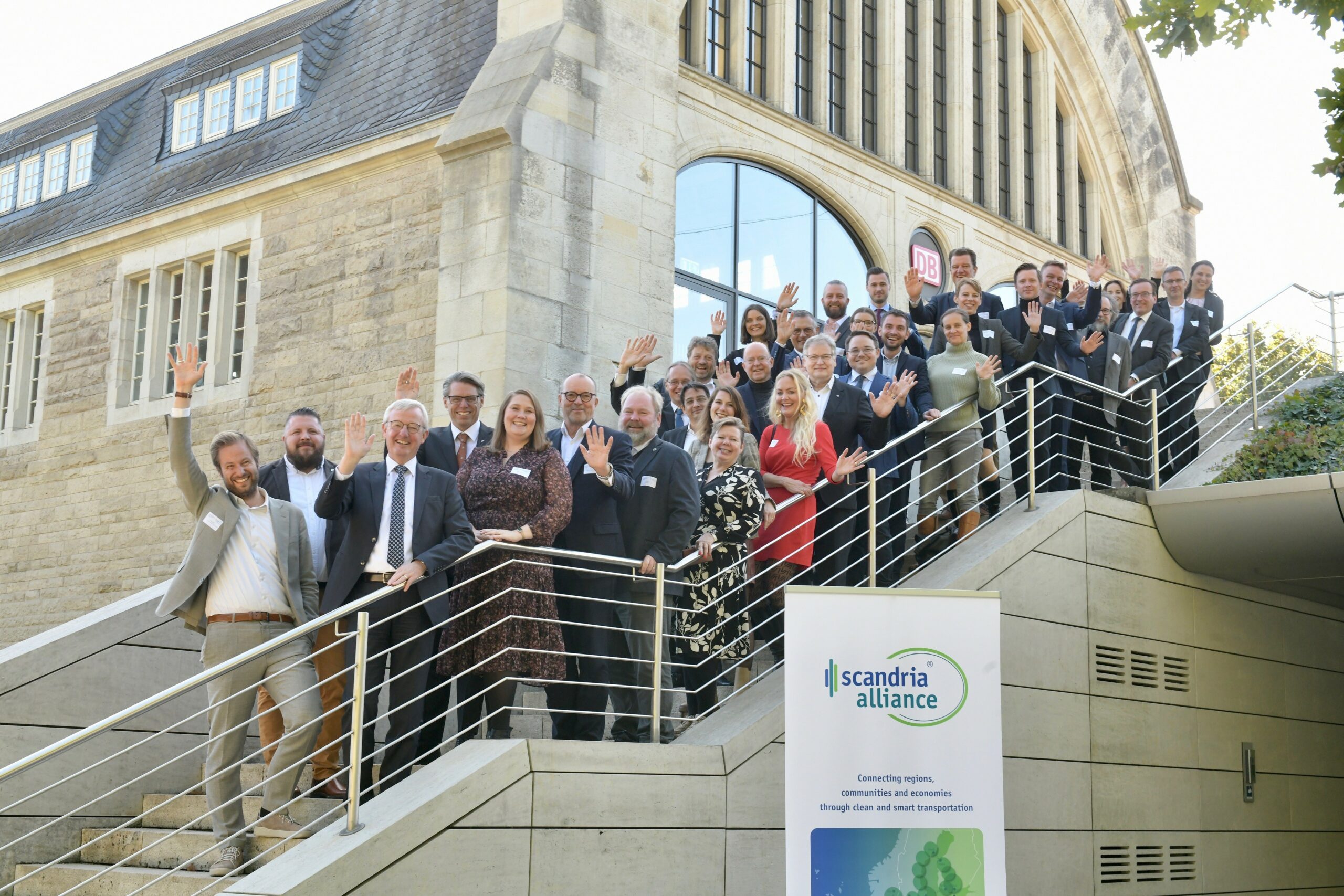 Participants of the Scandria Alliance General Assembly in Potsdam on 7 October 2022